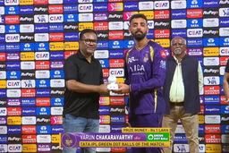 IPL 2026 M28: KKR vs RR - TATA IPL Green Dot Balls of the Match - Varun Chakaravarthy
