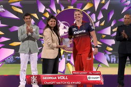 ChatGPT Match IQ Award: Final, Royal Challengers Bengaluru vs Delhi Capitals, WPL 2026: Georgia Voll