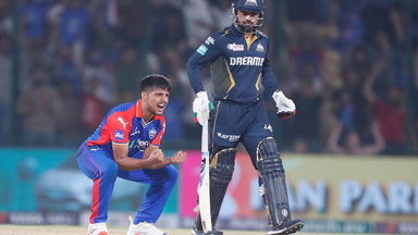 Dramatic penultimate over ft. Rasikh Salam, Rashid Khan, Sai Kishore