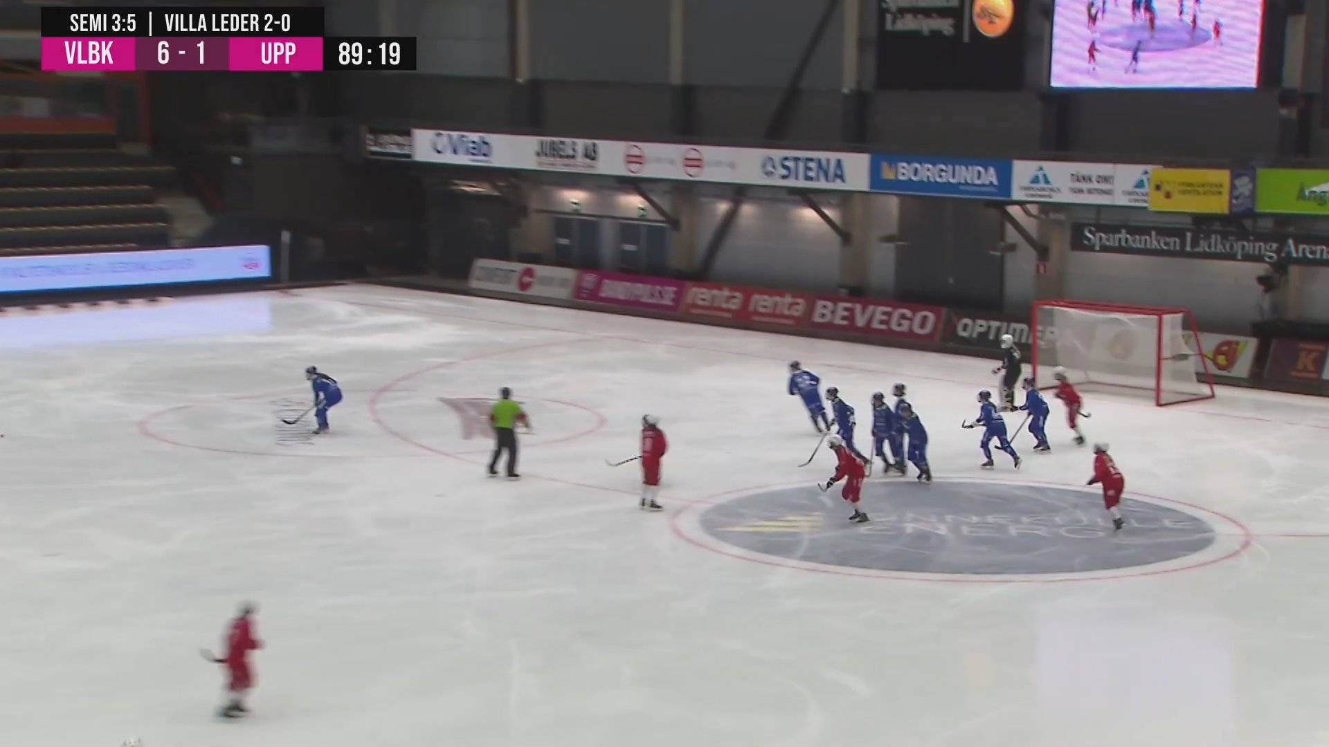 Highlights: Villa Lidköping - Uppsala BoIS (semifinal 3 av 5)