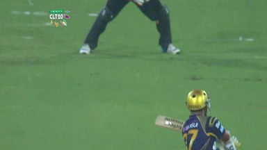 M10: KKR vs PER –  Robin Uthappa Wicket