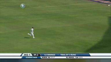 Ranji Trophy Finals 2013-14 - Kar, 1st innings