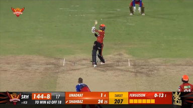 M41: SRH vs RCB – Shahbaz Ahmed Six
