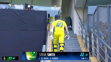 IND vs AUS 2023, 1ST ODI: Steven Smith Wicket