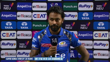 M29: MI vs CSK – Hardik Pandya Interview