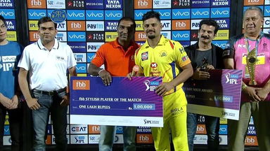 M43: RR vs CSK – fbb Stylish player of the match – Suresh Raina