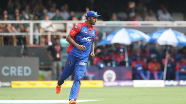 One-handed stunner: Aman Khan pouches a brilliant catch to dismiss Faf du Plessis