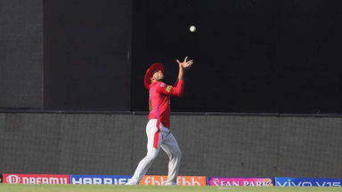Mayank Agarwal's Ice cool catch