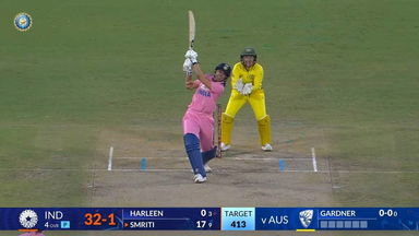 IND-W vs AUS-W 2025, 3rd ODI: Smriti Mandhana Six