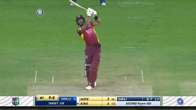 IND vs WI 2022, 2ND ODI: Brandon King Six