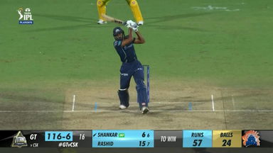 Q1: GT vs CSK – Vijay Shankar Six