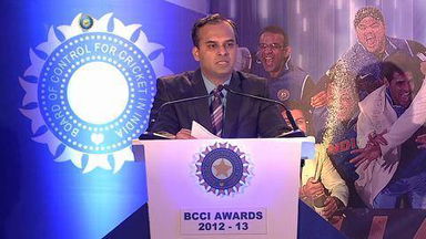 BCCI Awards 2012-13: Rohit Sharma, Dilip Sardesai Award