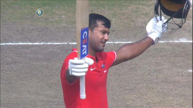 Mayank Agarwal Notches Up Ton against India A