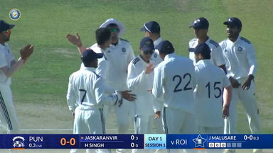 COL C K NAYUDU TROPHY 2024-25, Punjab vs Rest of India, Final, Day 1: Match Highlights