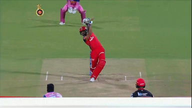 M49: RCB vs RR – Virat Kohli Six