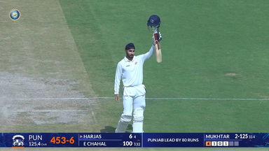 Ranji Trophy 2026-27, PCA vs ACA: Emanjot Singh shows great composure with 114*