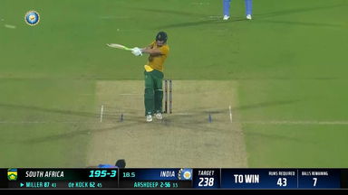IND vs SA 2022, 2ND T20I: David Miller  Six