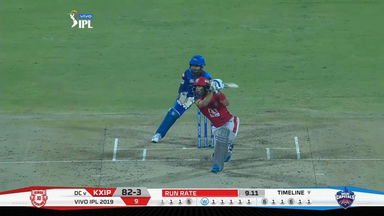 M37: DC vs KXIP – Mandeep Singh Six