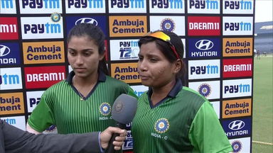 Women’s Sr T20 Challenger Trophy 2020: India B vs India C - Nuzhat Parween & Rajeshwari Gayakwad Interview