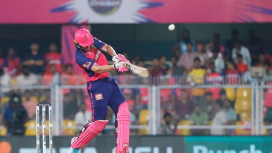Stand & Deliver: Tom Kohler-Cadmore's first six in IPL