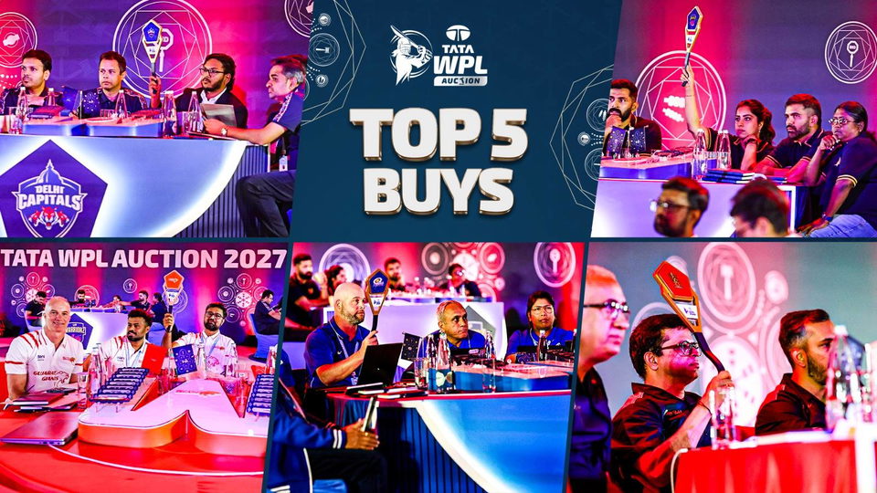 Top 5 buys from TATA WPL Player Auction 2027