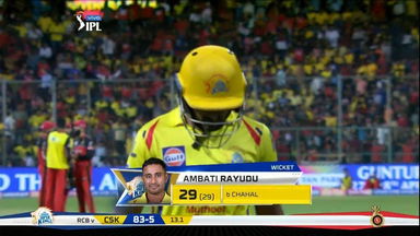 M39: RCB vs CSK – Ambati Rayudu Wicket