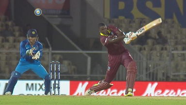 IND vs WI 2018, 4th ODI: Jason Holder Six