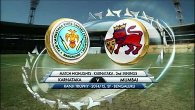 Ranji Trophy 2014-15: Karnataka v Mumbai, Karnataka 2nd Innings Highlights