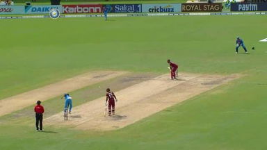 1ST T20I: IND vs WI – Andre Russell Six