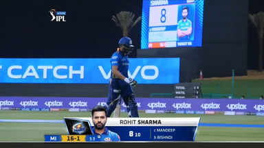 M42: MI vs PBKS – Rohit Sharma Wicket