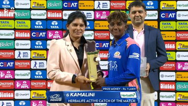 Herbalife Active Catch of the Match: Match 3, Mumbai Indians vs Delhi Capitals, WPL 2026: G. Kamalini