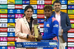 Herbalife Active Catch of the Match: Match 3, Mumbai Indians vs Delhi Capitals, WPL 2026: G. Kamalini