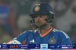 IND vs NZ 2026, 4th T20I: Kuldeep Yadav Wicket