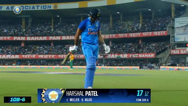 IND vs SA 2022, 3RD T20I: Harshal Patel  Wicket