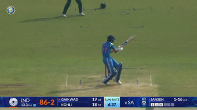 IND vs SA 2025, 2nd ODI: Ruturaj Gaikwad Six