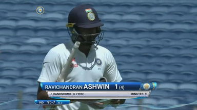 IND vs AUS 2017 - 1st Test Day 2 : R Ashwin Wicket