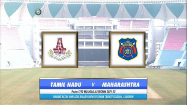Syed Mushtaq Ali Trophy 2021-22, TAMIL NADU vs MAHARASHTRA : Highlights
