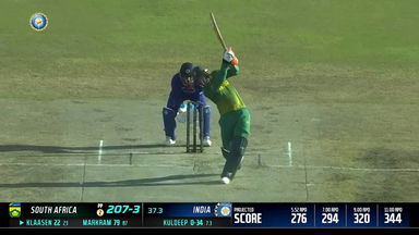 IND vs SA 2022, 2ND ODI: Heinrich Klaasen  Six