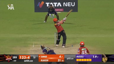 M03: KKR vs SRH – Abdul Samad Six