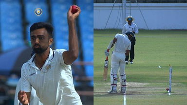 Unadkat's presence of mind to run out Akash Deep