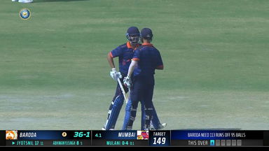 SMAT 2023 QF 3: Jyotsnil Singh's stroke-filled 34(25)