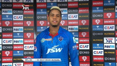 M23: RR vs DC – Shimron Hetmyer Interview