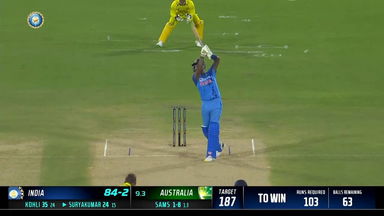 IND vs AUS 2022, 3RD T20I: Suryakumar Yadav  Six