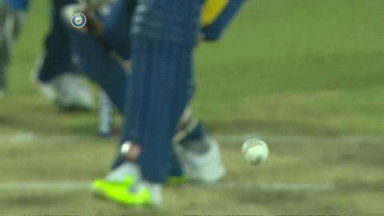 3RD T20I: IND vs SL –  Asela Gunaratne Wicket