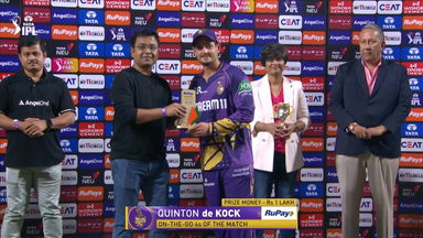IPL 2025 M06: RR vs KKR - RuPay On-The-Go 4s of the Match - Quinton De Kock