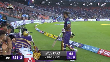 M13: GT vs KKR – Nitish Rana Wicket