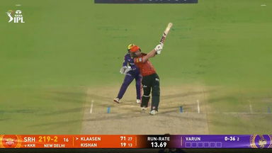 IPL 2025 M68: SRH vs KKR - Heinrich Klaasen Six