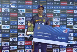 M54: KKR vs RR  – Man of the Match – Shivam Mavi