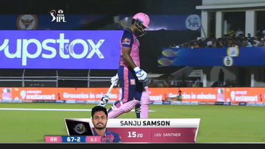 M68: RR vs CSK – Sanju Samson Wicket