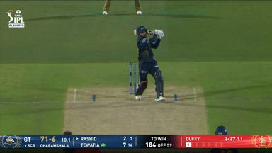 IPL 2026 Q1: RCB vs GT - Rashid Khan Six